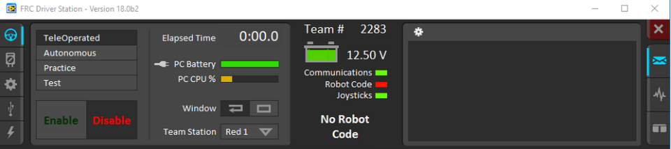Driver Station Example